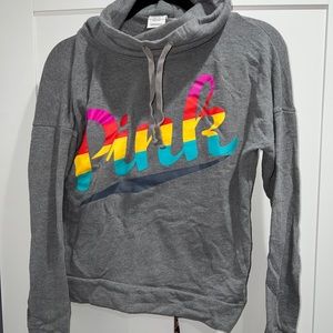 Victoria Secret Pink Vintage Cowl-neck Sweatshirt